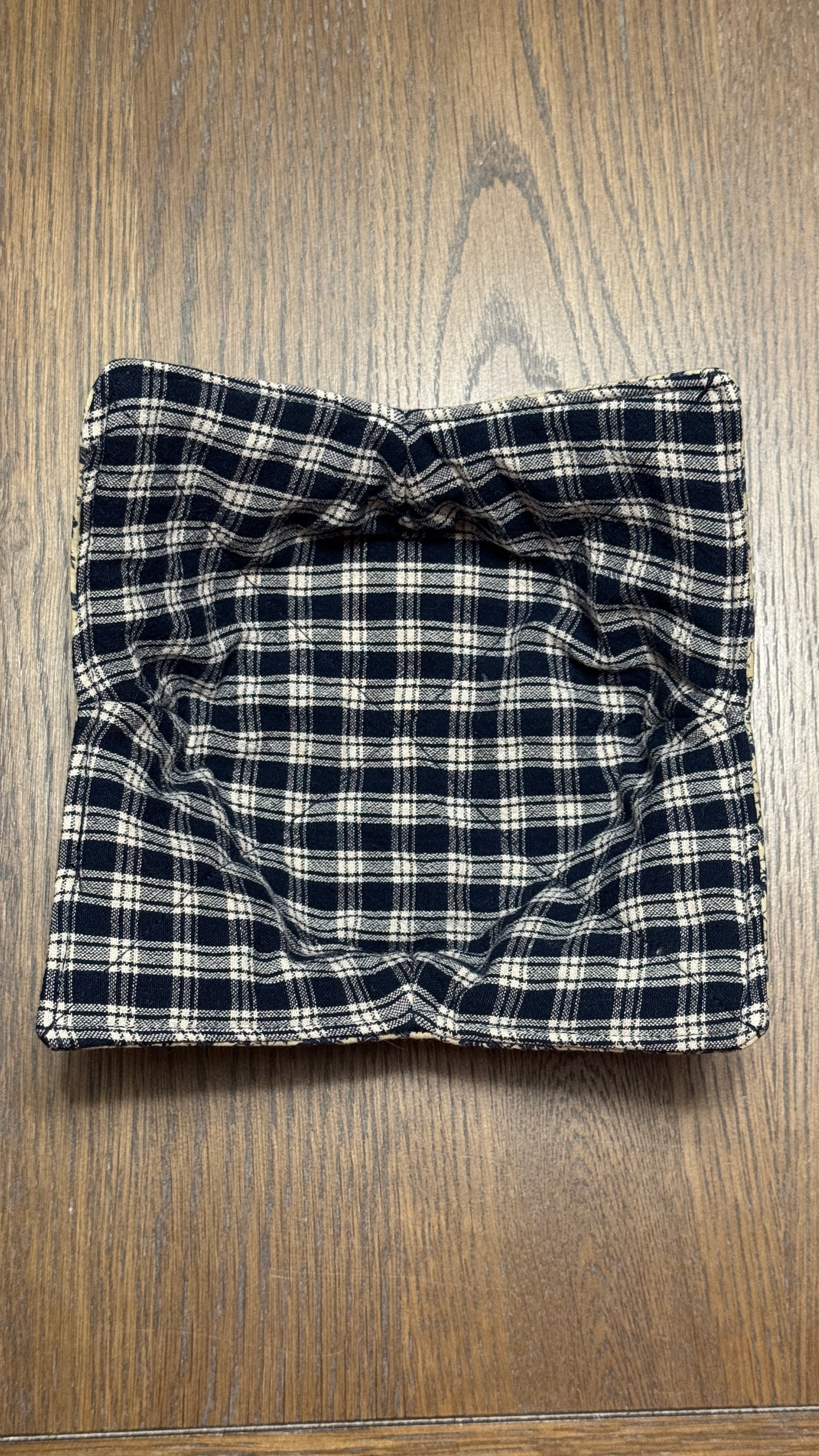 Handmade Bowl Koozie- Cottage Christmas