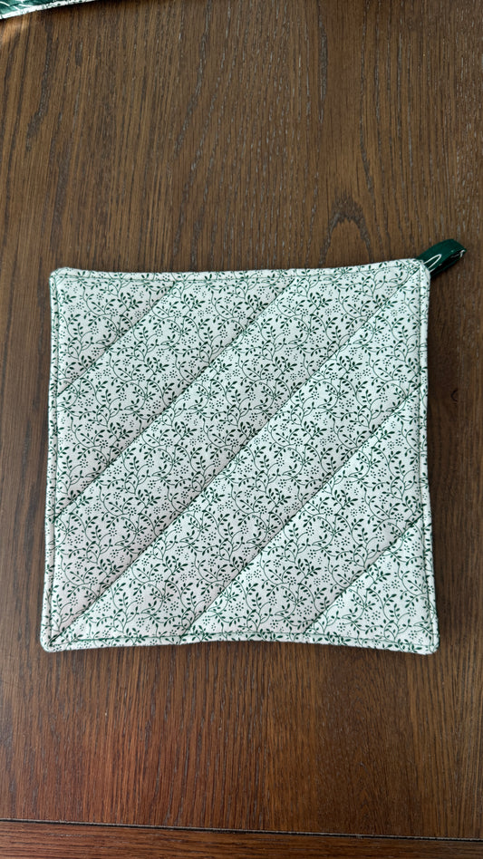Handmade Potholder- Merry Christmas