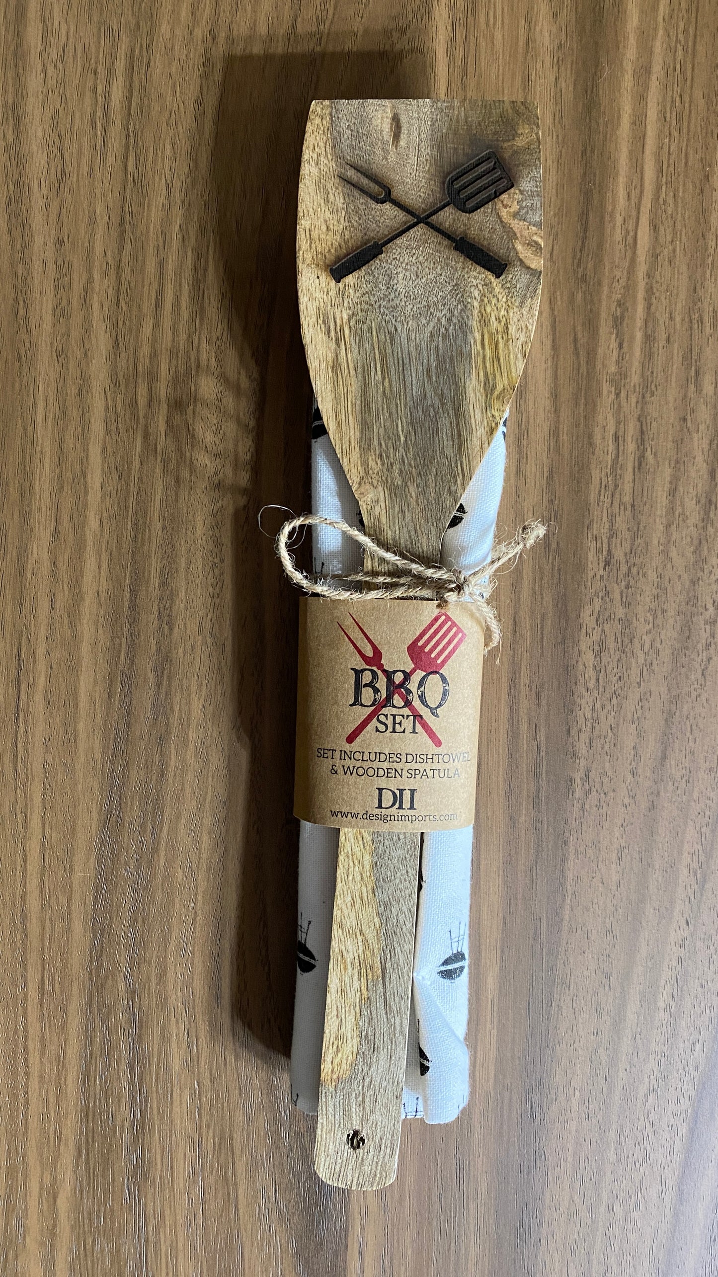 BBQ Spatula and Matching Towel Gift Set