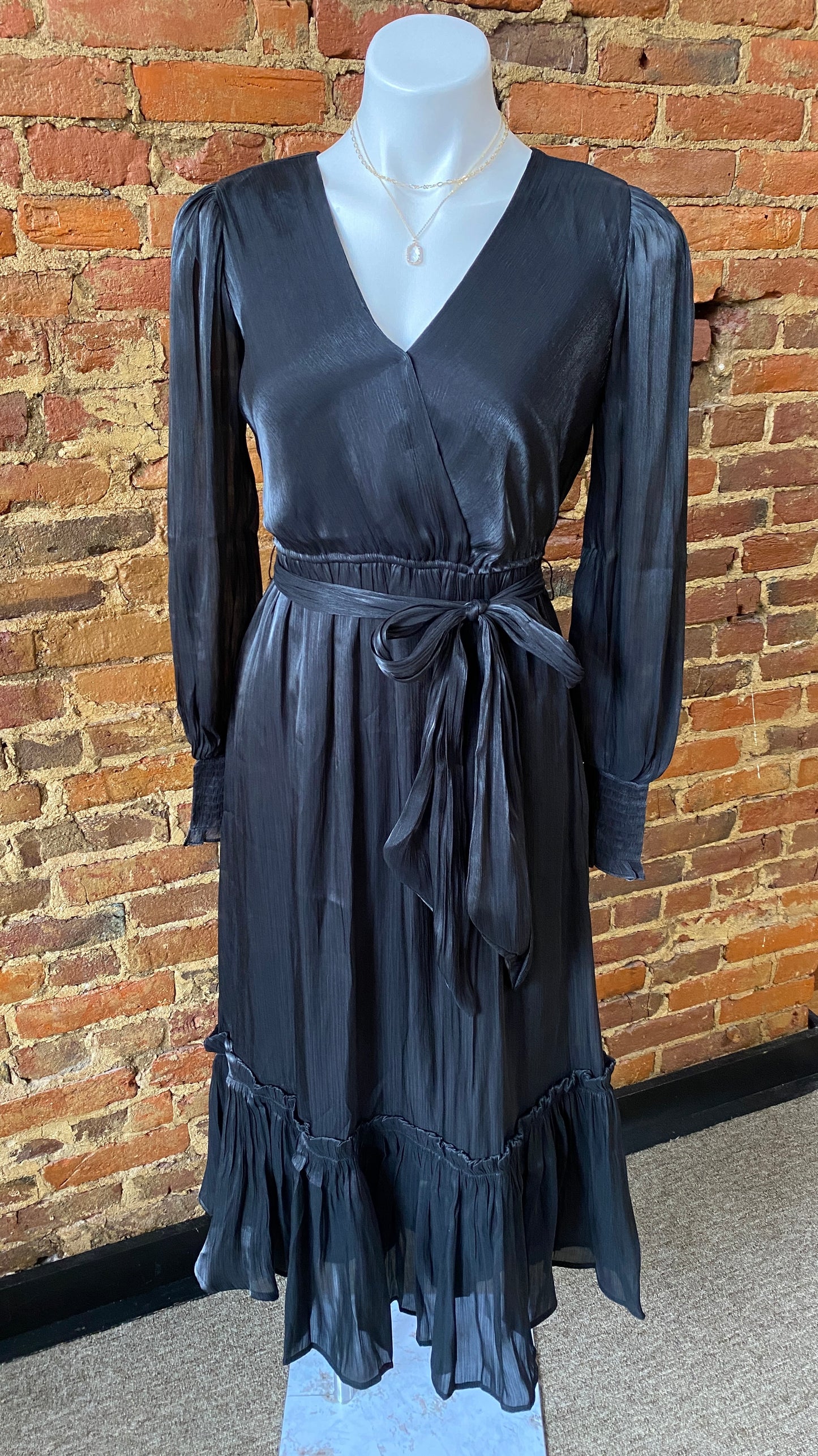 Black Midi Dress