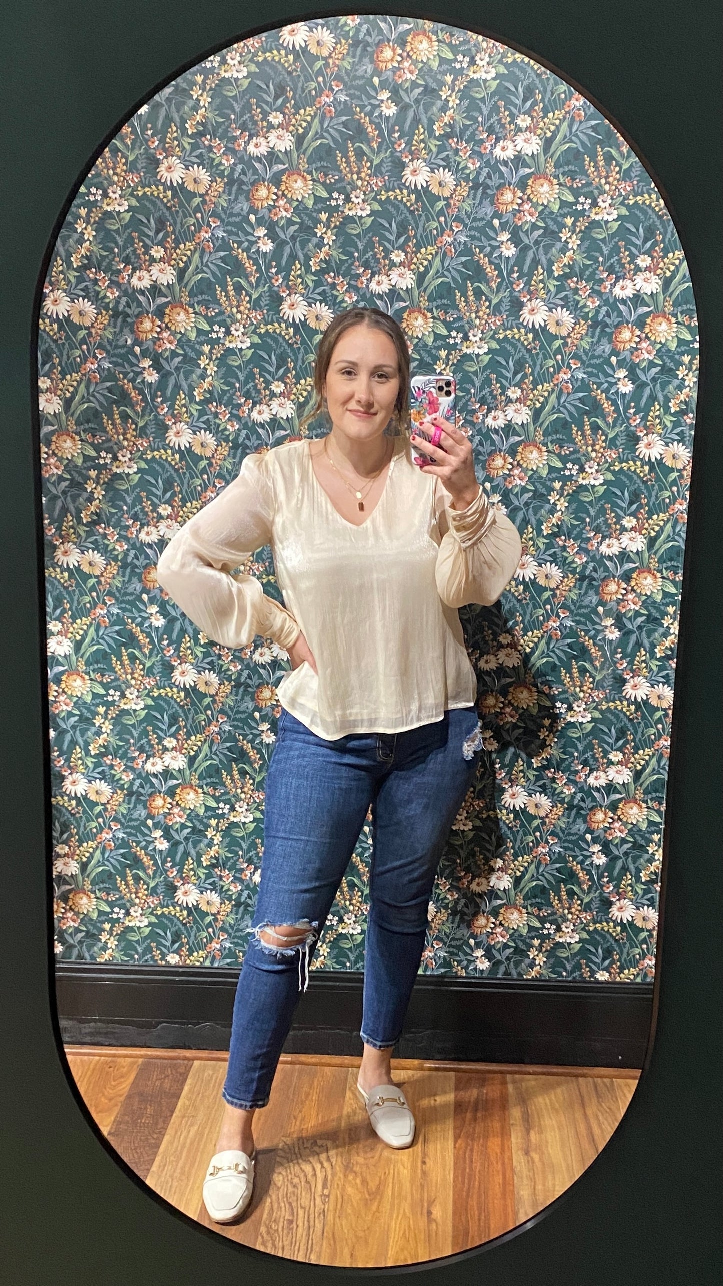 Champagne Blouse