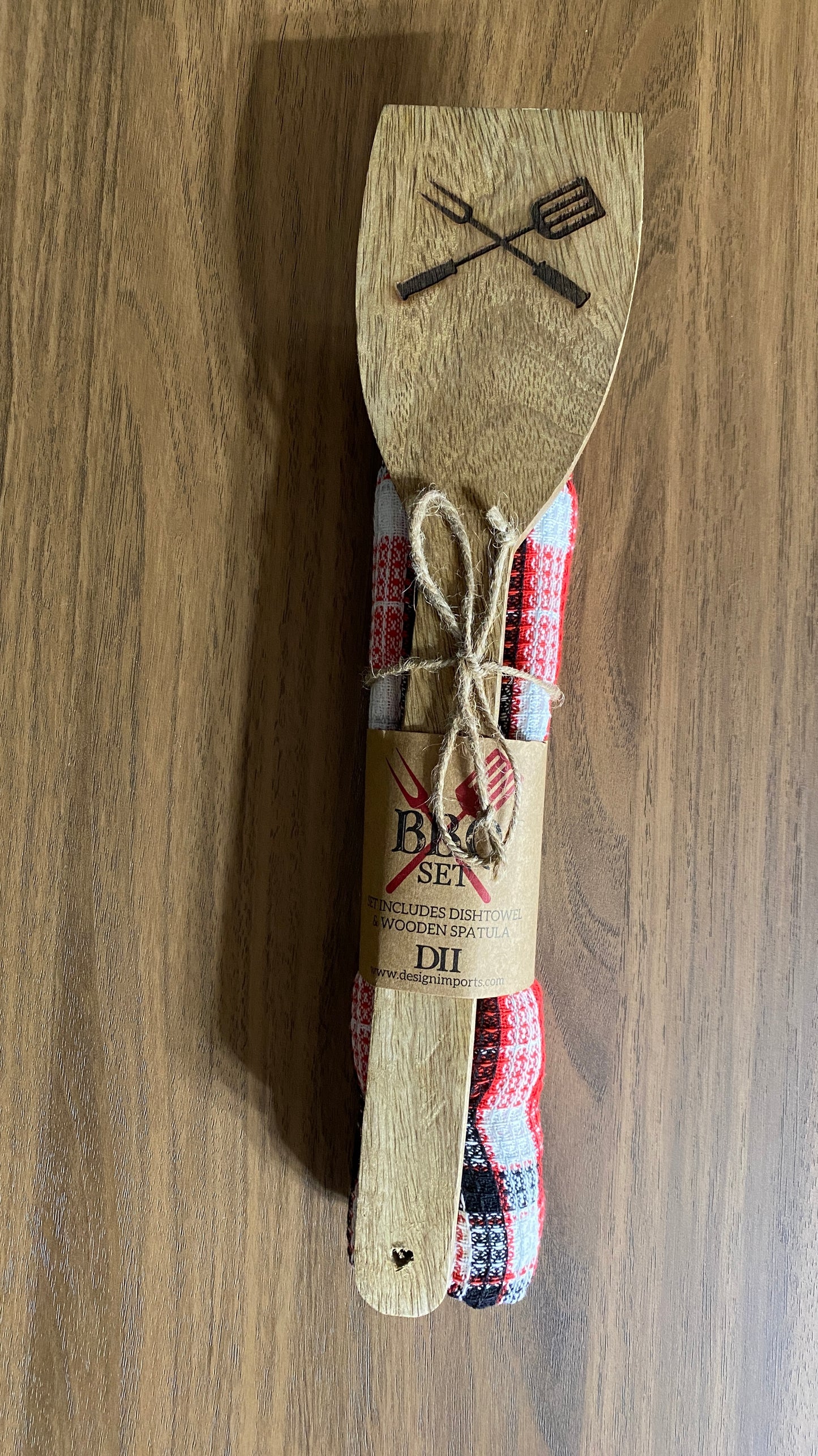 BBQ Spatula and Matching Towel Gift Set