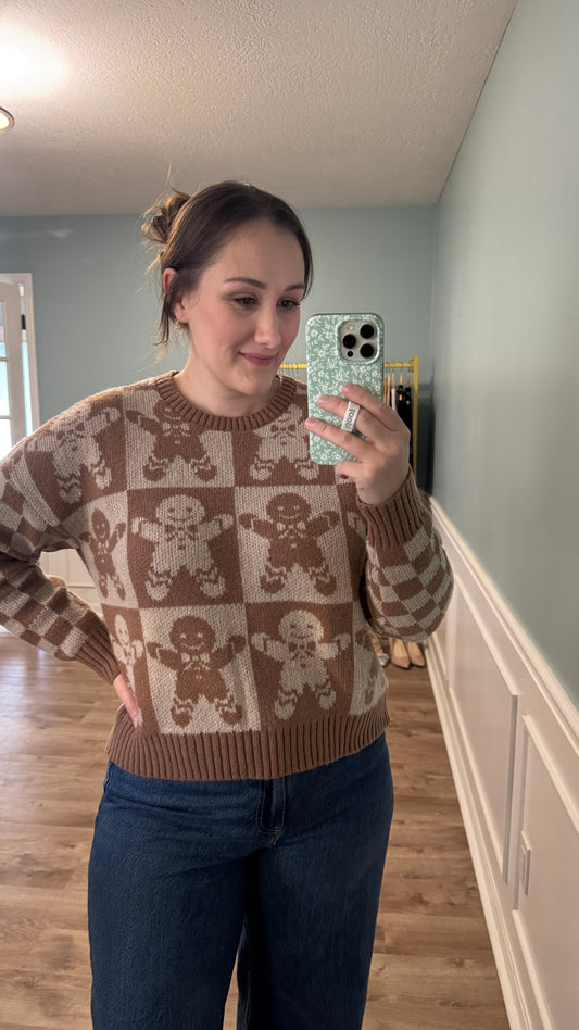 *NEW* Gingerbread Sweater