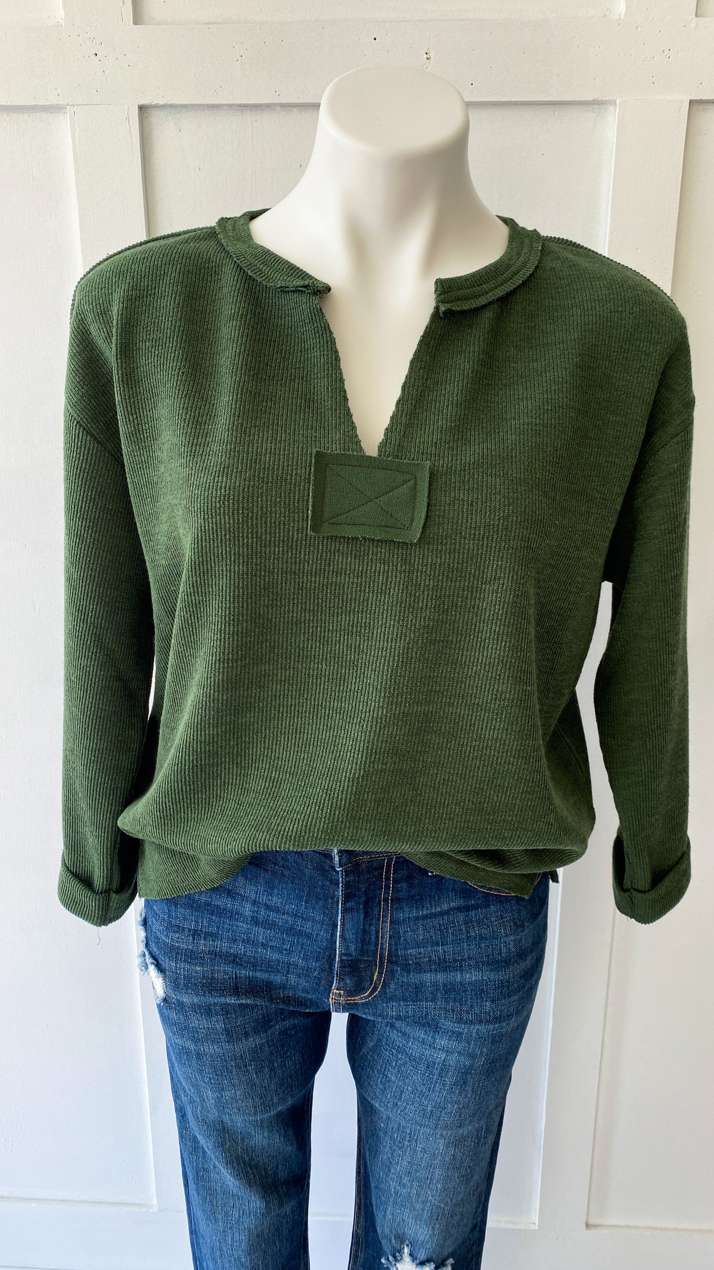Cozy 3/4 Sleeve Sweater