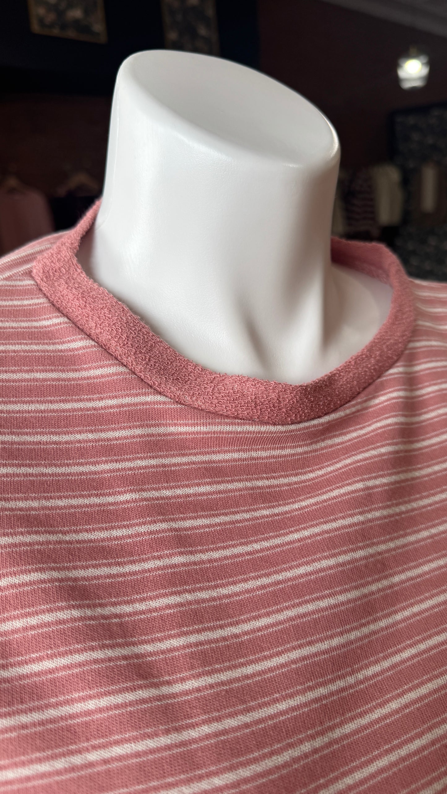 Pink Stripe Top