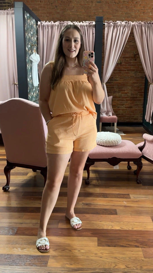 Apricot Shorts: Small-3XL