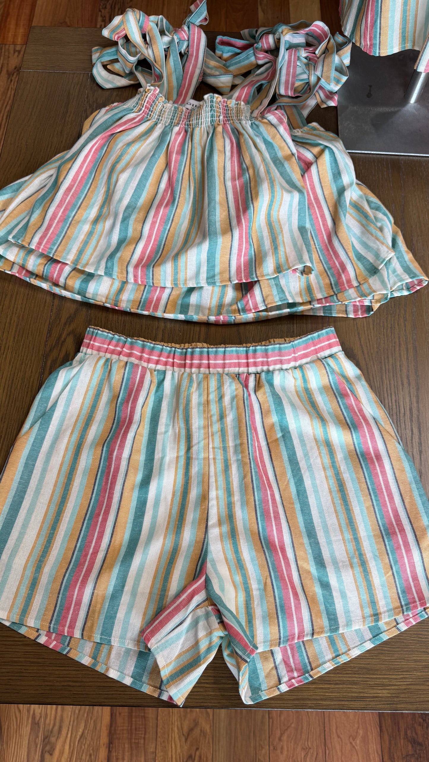 Multi Stripe Shorts