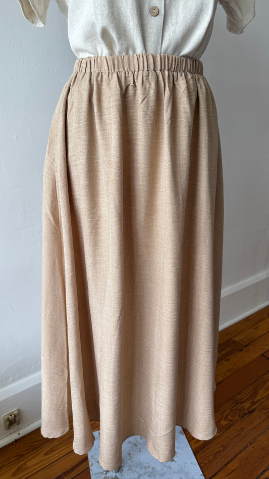 Midi Skirt With Pockets