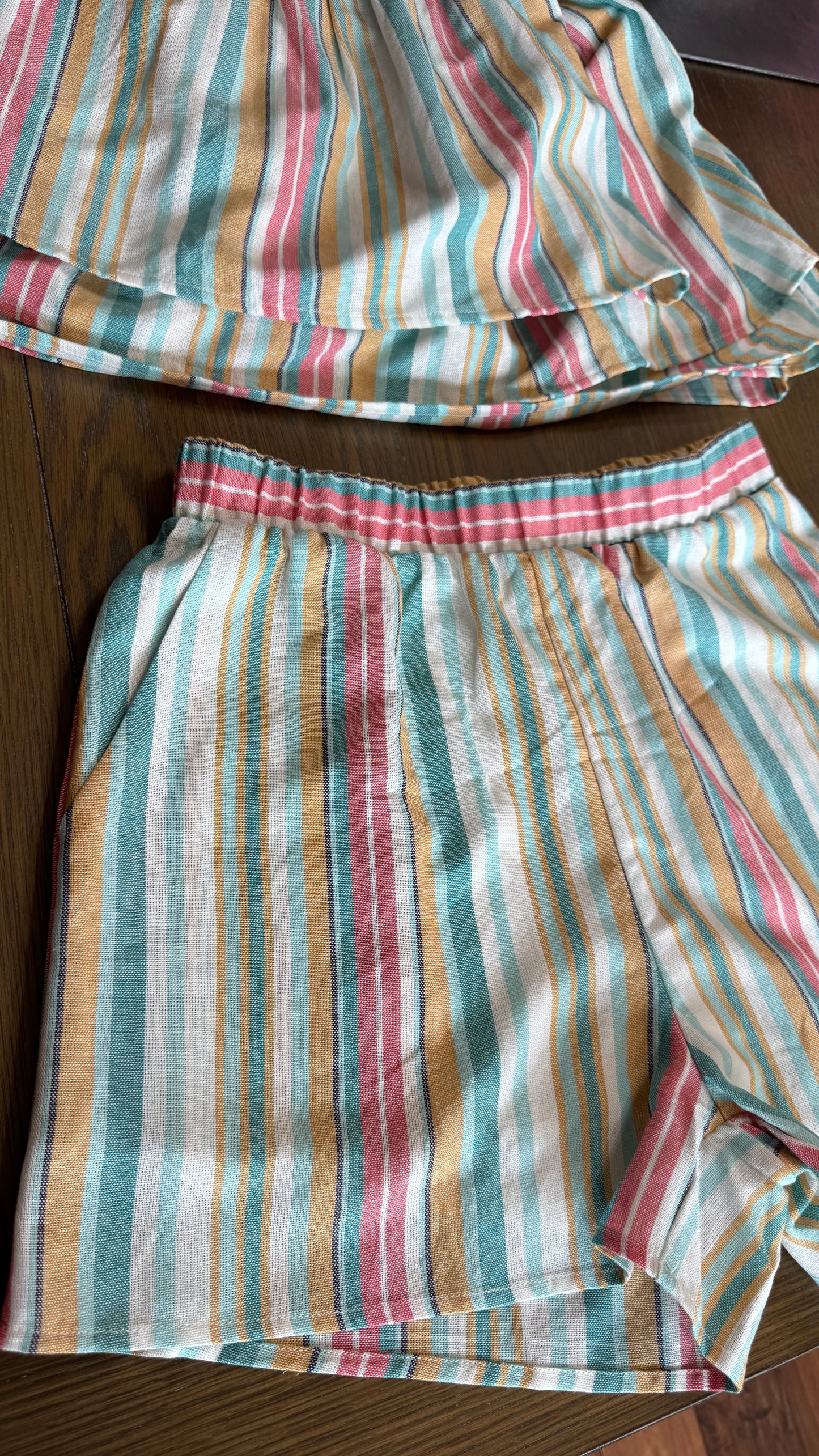 Multi Stripe Shorts