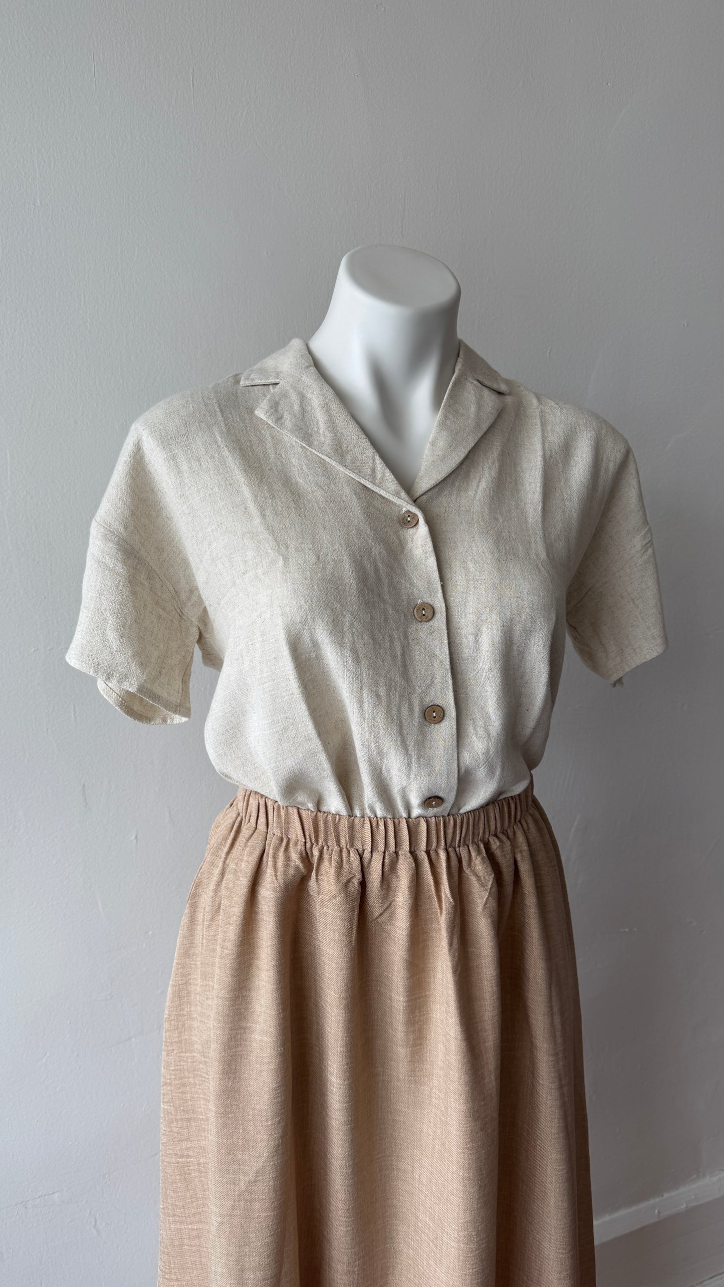 Midi Skirt With Pockets (Last One: Medium)