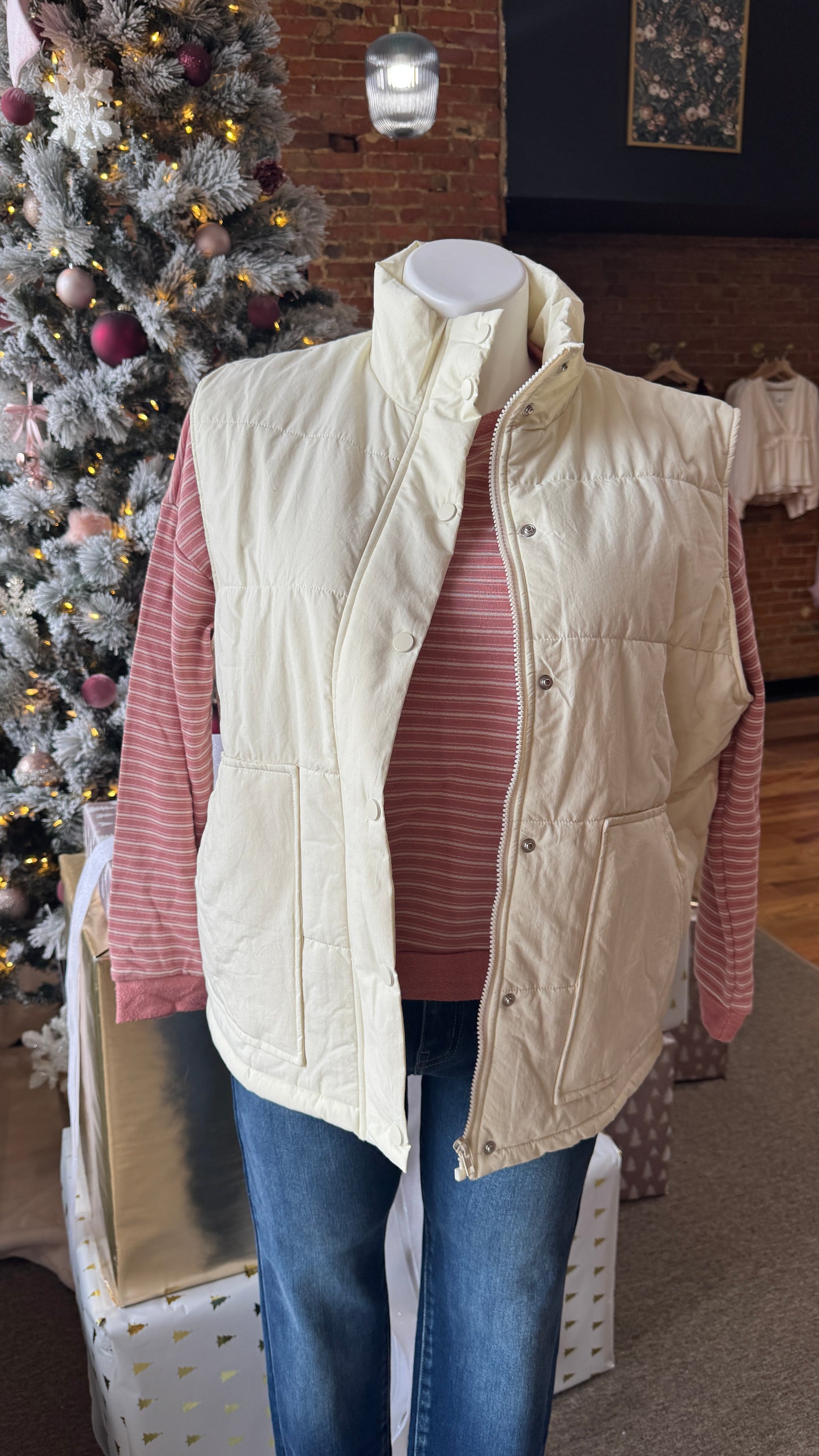 Oversized Puffer Vest