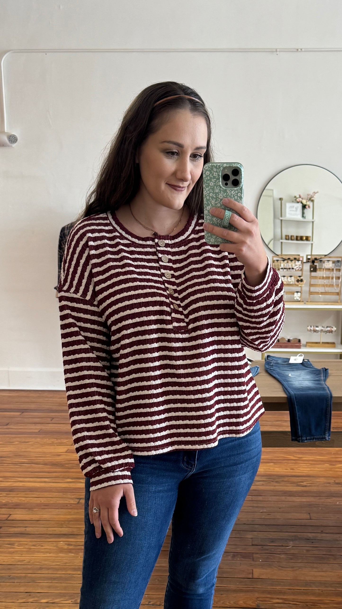 Striped Henley