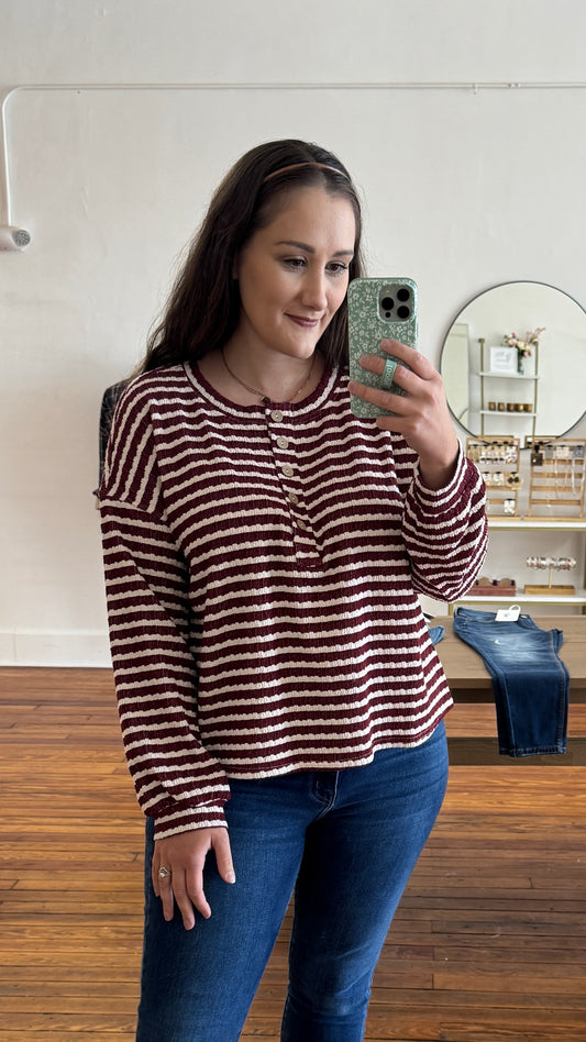 Striped Henley