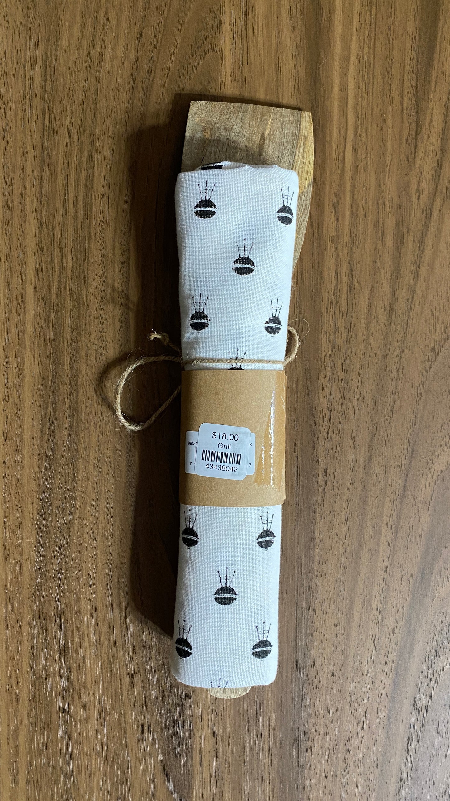 BBQ Spatula and Matching Towel Gift Set