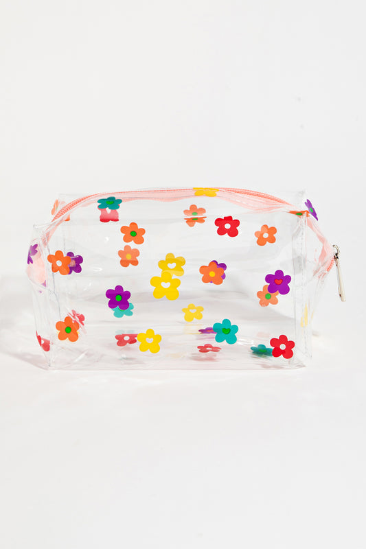 Flower Cosmetic Bag
