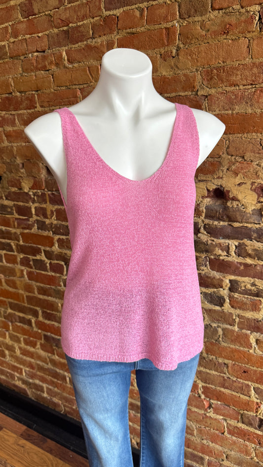 Pink Knit Tank