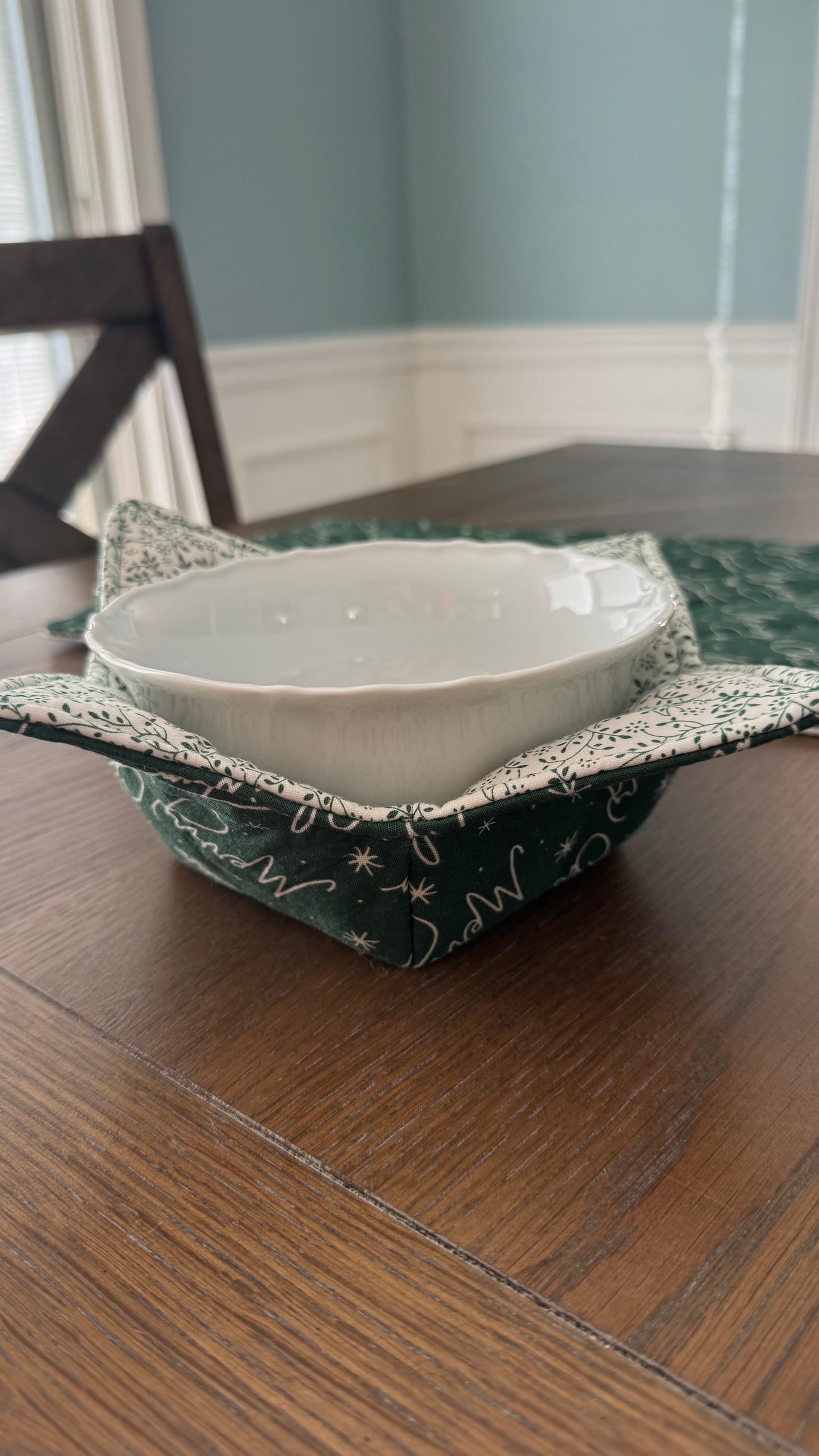 Handmade Bowl Koozie- Merry Christmas