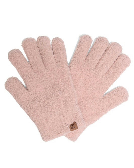 Microfiber Gloves-Pink