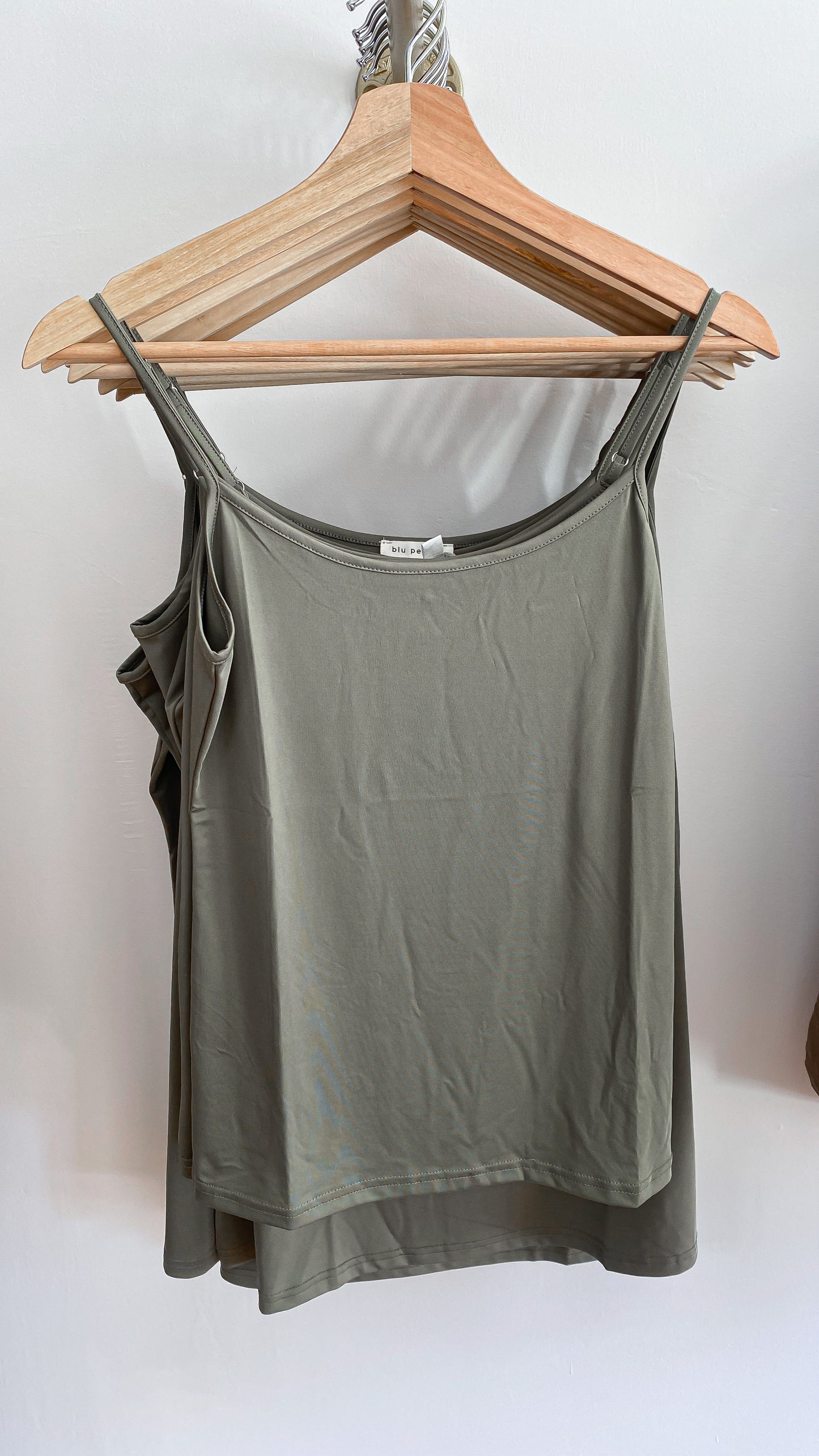 Layering Cami-Olive