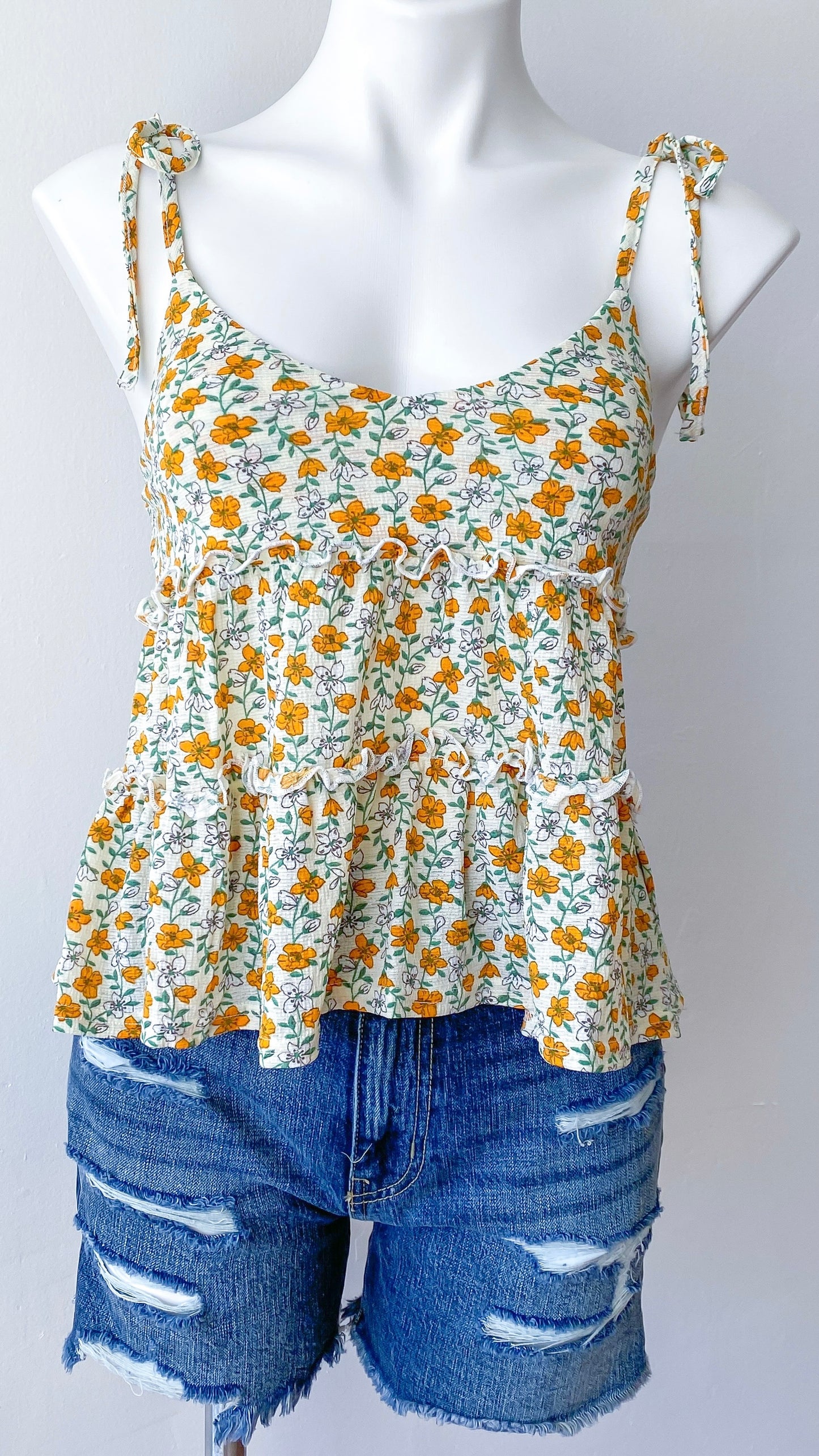 Tiered Floral Cami